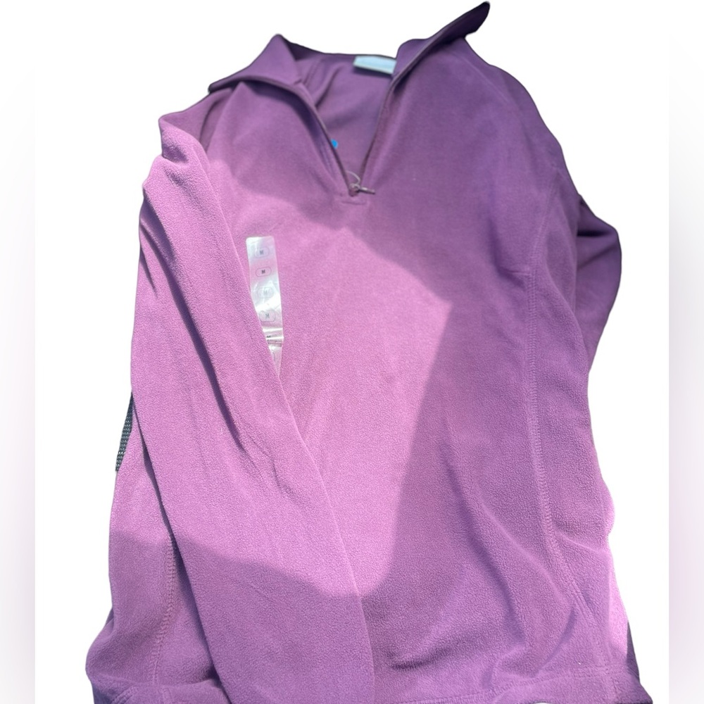 Columbia Fleece Women's Purple Sweater M